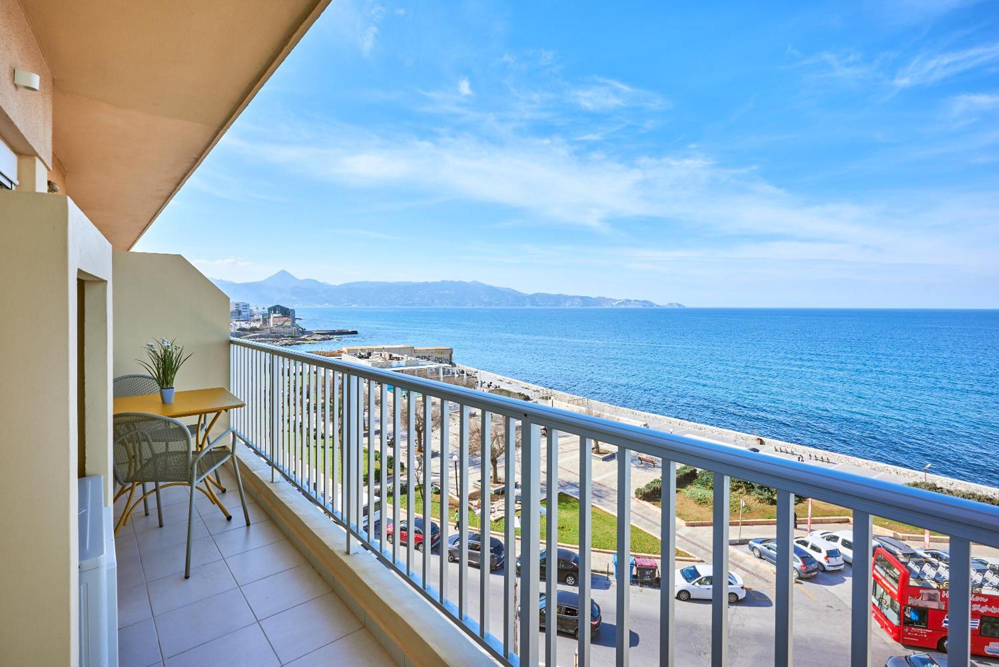 Crete - Heraklion Sea View Apartment 1 Eksteriør bilde