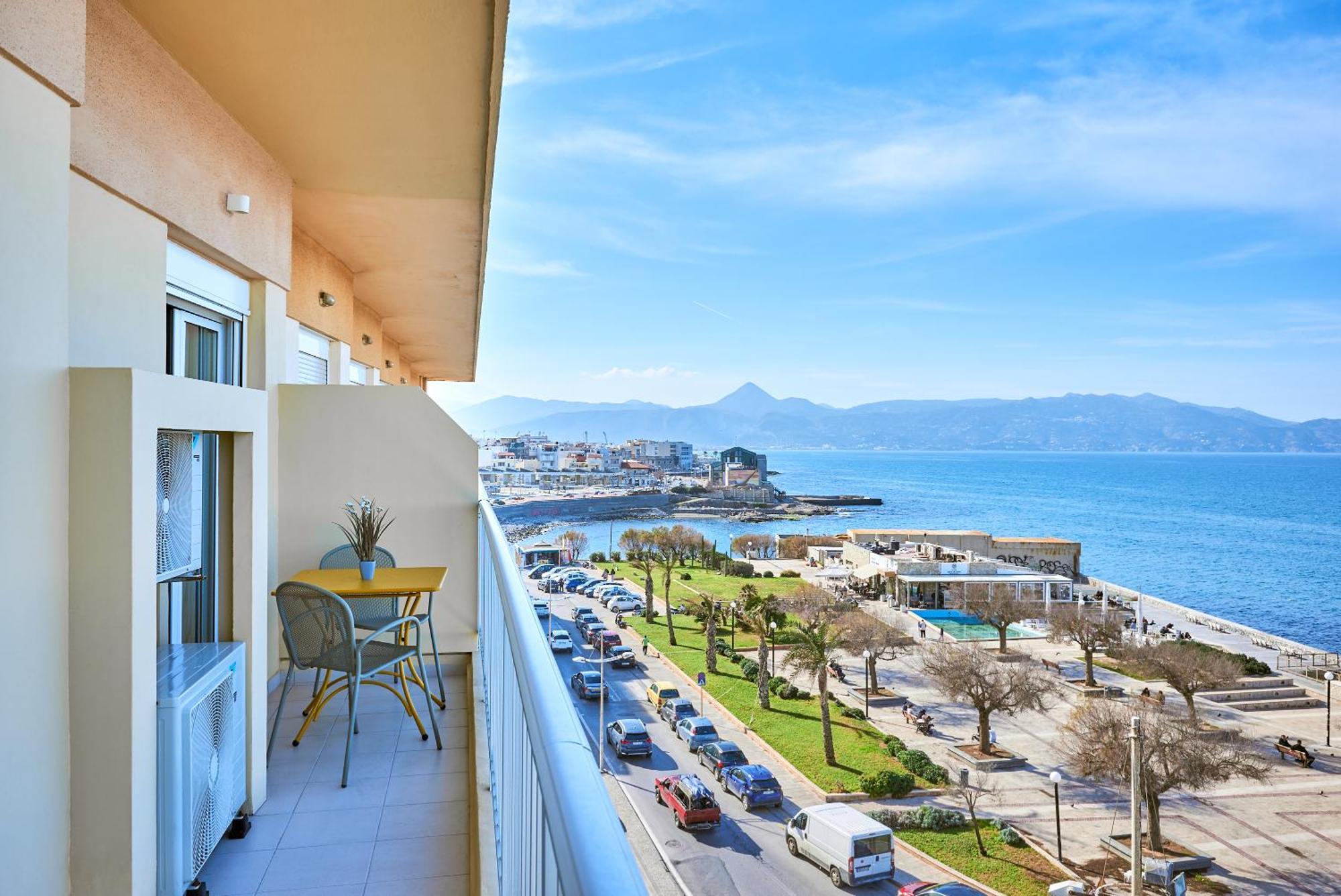 Crete - Heraklion Sea View Apartment 1 Eksteriør bilde